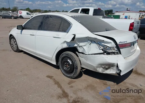 2011 Honda Accord 2.4 Lx z USA, uszkodzony, nr VIN 1HGCP2F39BA012927